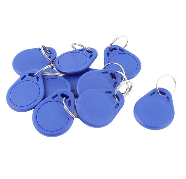 2PCS RFID IC Key Tags Keyfobs Token NFC TAG Keychain 13.56MHz Arduino