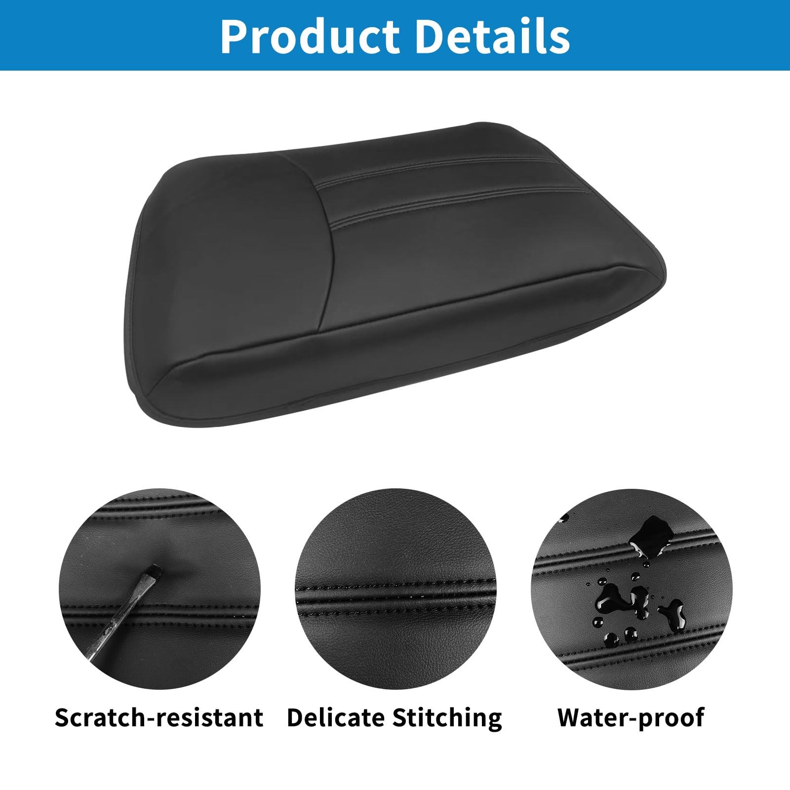 Zxiaochun Black Stitching Console Cover Pilot/Ridgeline