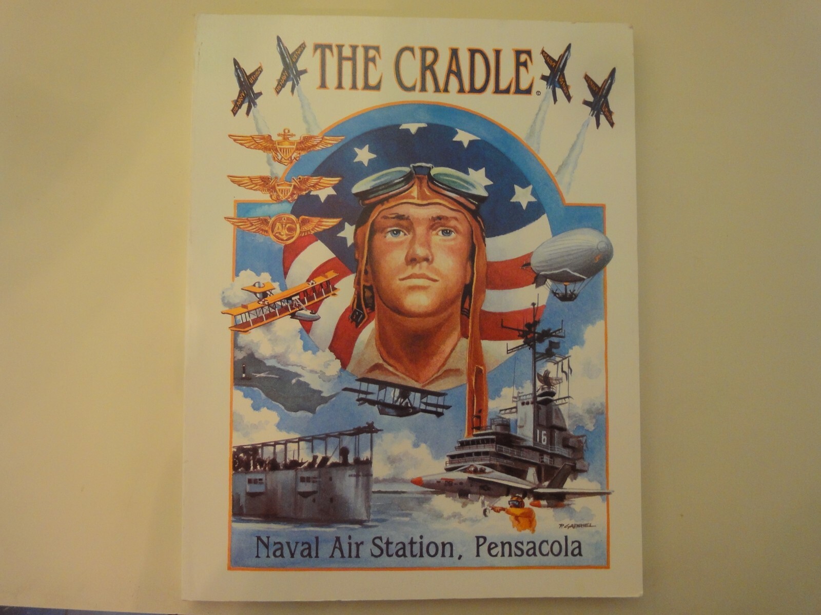 NEW 1989 NAS Pensacola Commemorative Cradle Edition for USN Flight 75 Anniversar