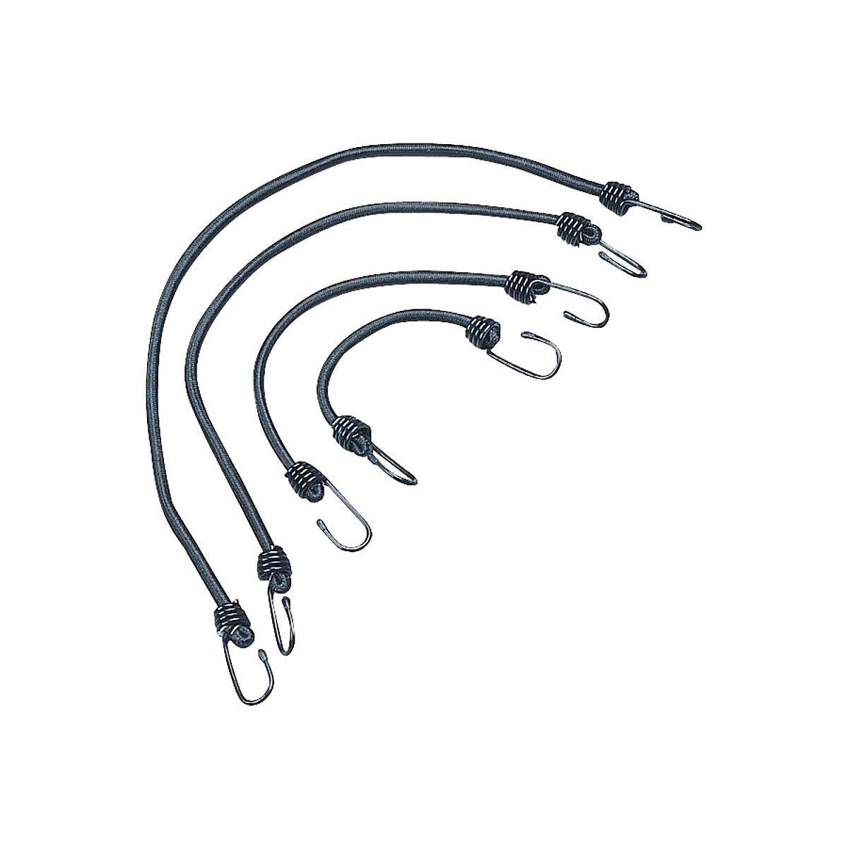 BikeMaster Bungee 18in Heavy Duty 2 Hook Black | 100118
