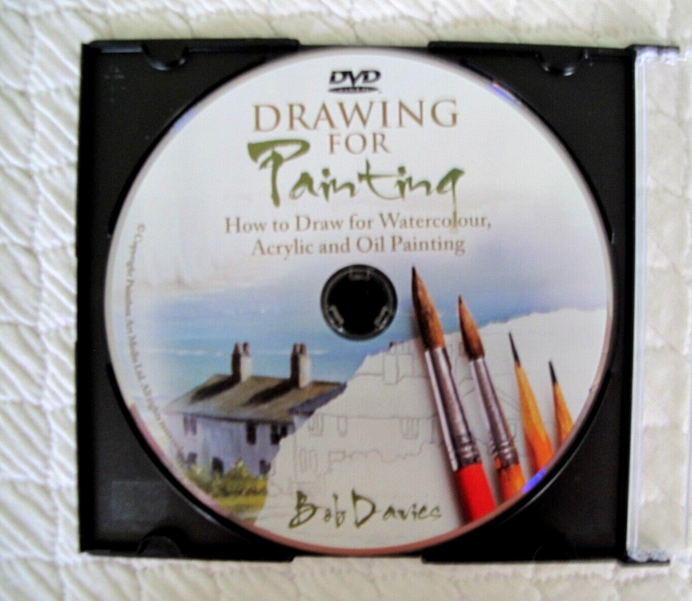 Drawing For Painting CD: Bob Davies: Draw For Watercolor, Acrylic & Oil Painting