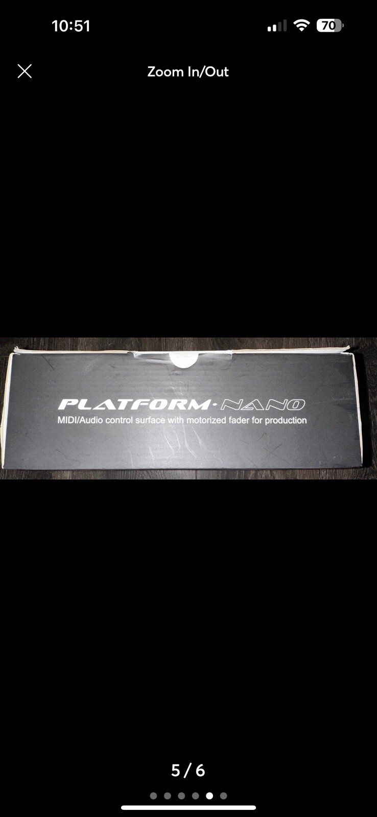 Icon Pro Audio Platform Nano Air MIDI Control Surface - Open Box