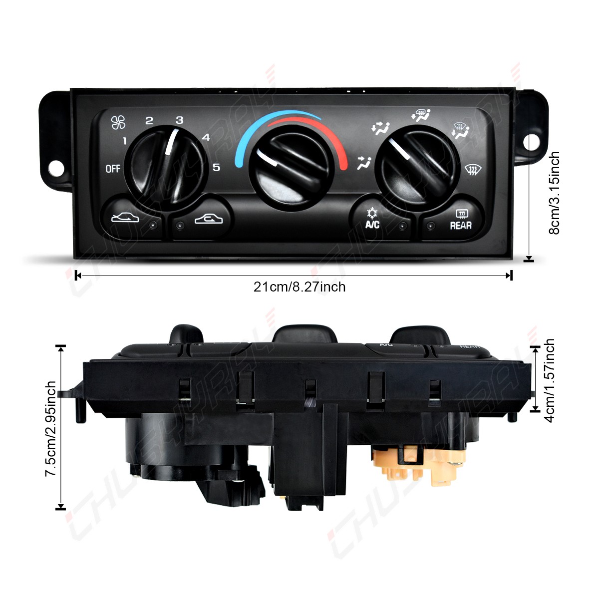 Climate Control Unit A/C Heater Control Switch For 1997-1999 Oldsmobile Cutlass