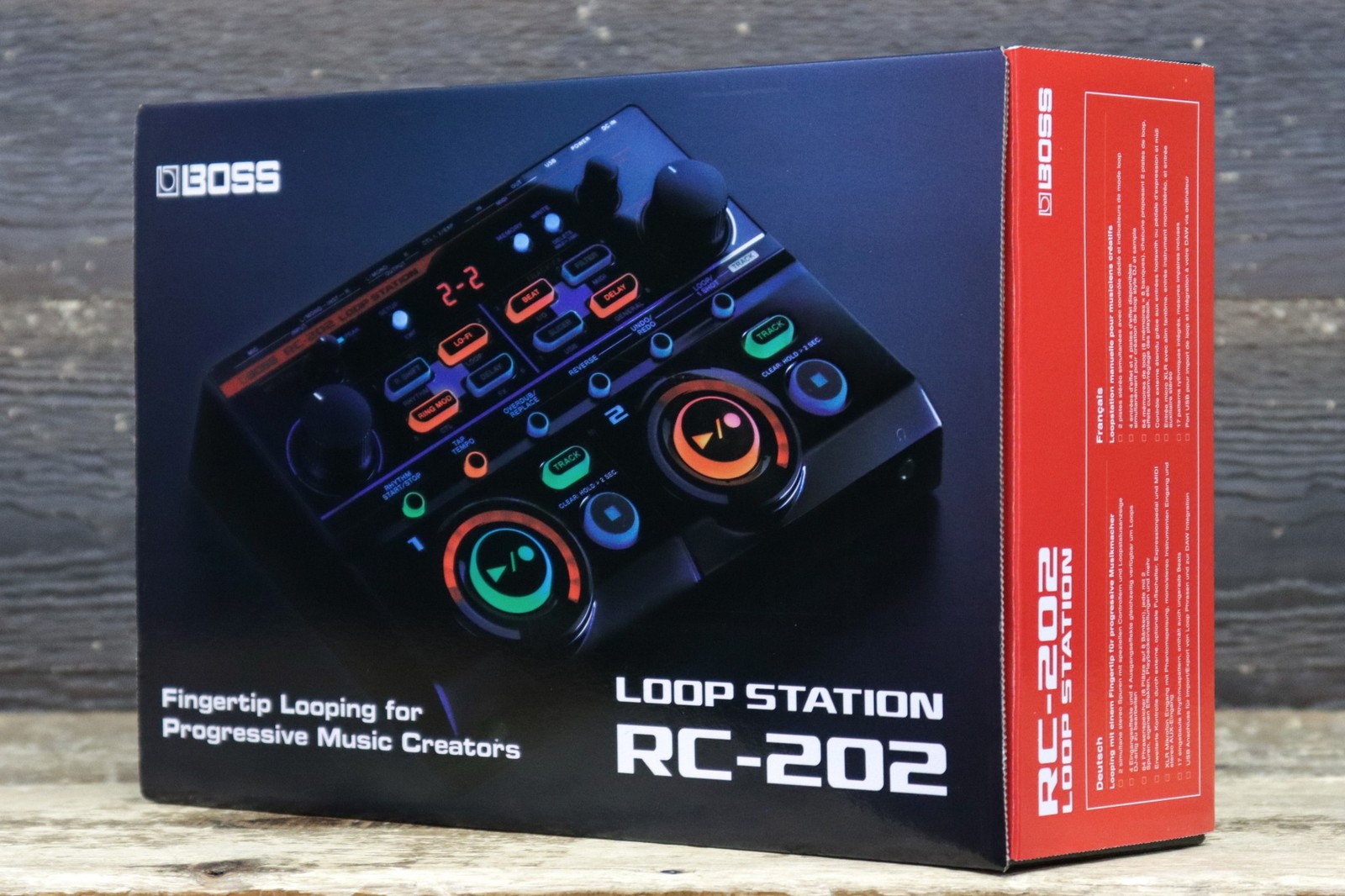 Boss RC-202 Loop Station Two-Simultaneous Stereo Phrase Tracks Tabletop Looper