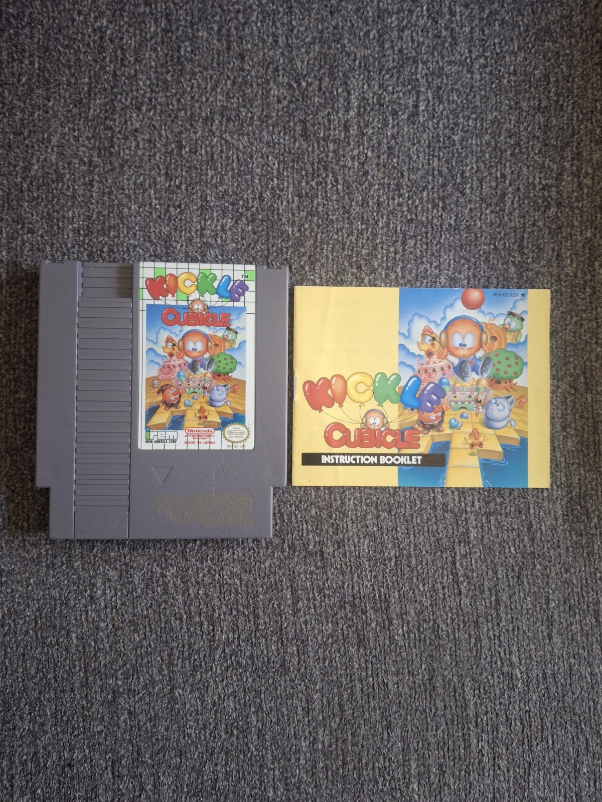 Irem Original Nintendo NES Game Instruction Manual Booklet, English