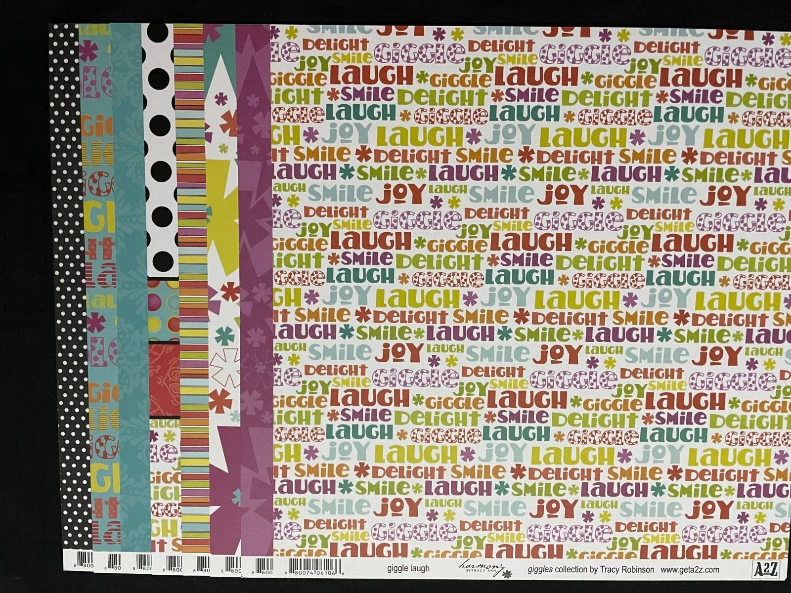 A2Z HARMONY "GIGGLES" 12X12 DS HEAVY PAPER