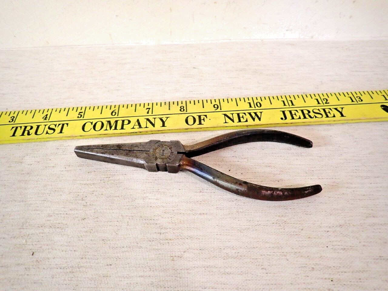 Vintage Kraeuter #1741-6 Duck Bill 6" pliers made in USA