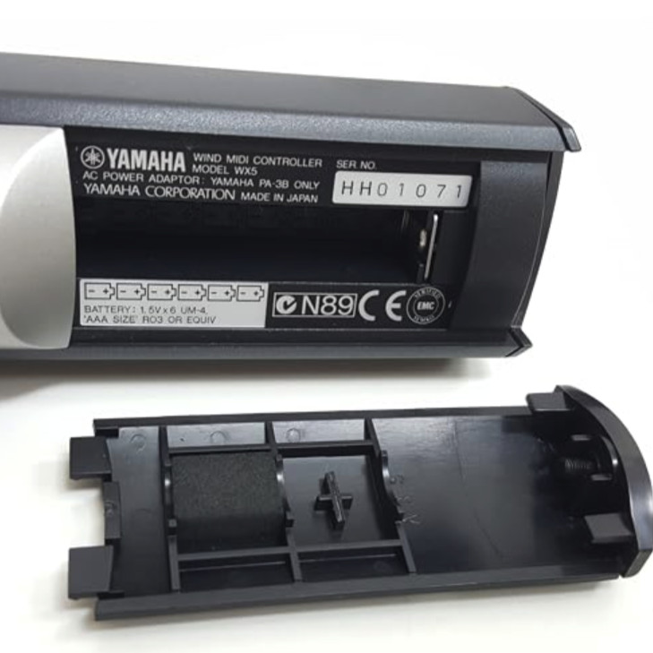 Yamaha WX5 Wind Synthesizer MIDI Controller Black