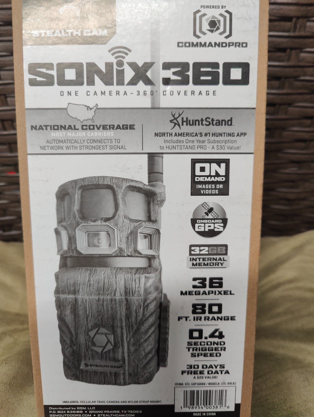 Stealth Cam Sonix 360-Degree Cellular Game Camera