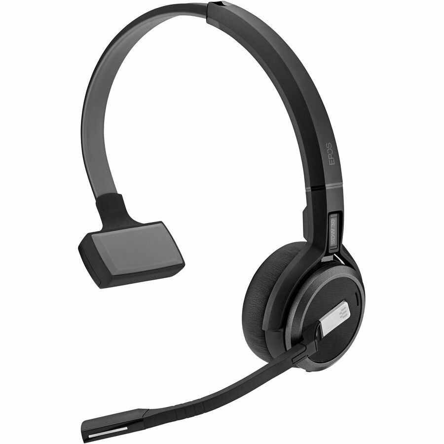 EPOS SDW 30 HS 507059 Monaural On-Ear DECT Wireless Headset, Black