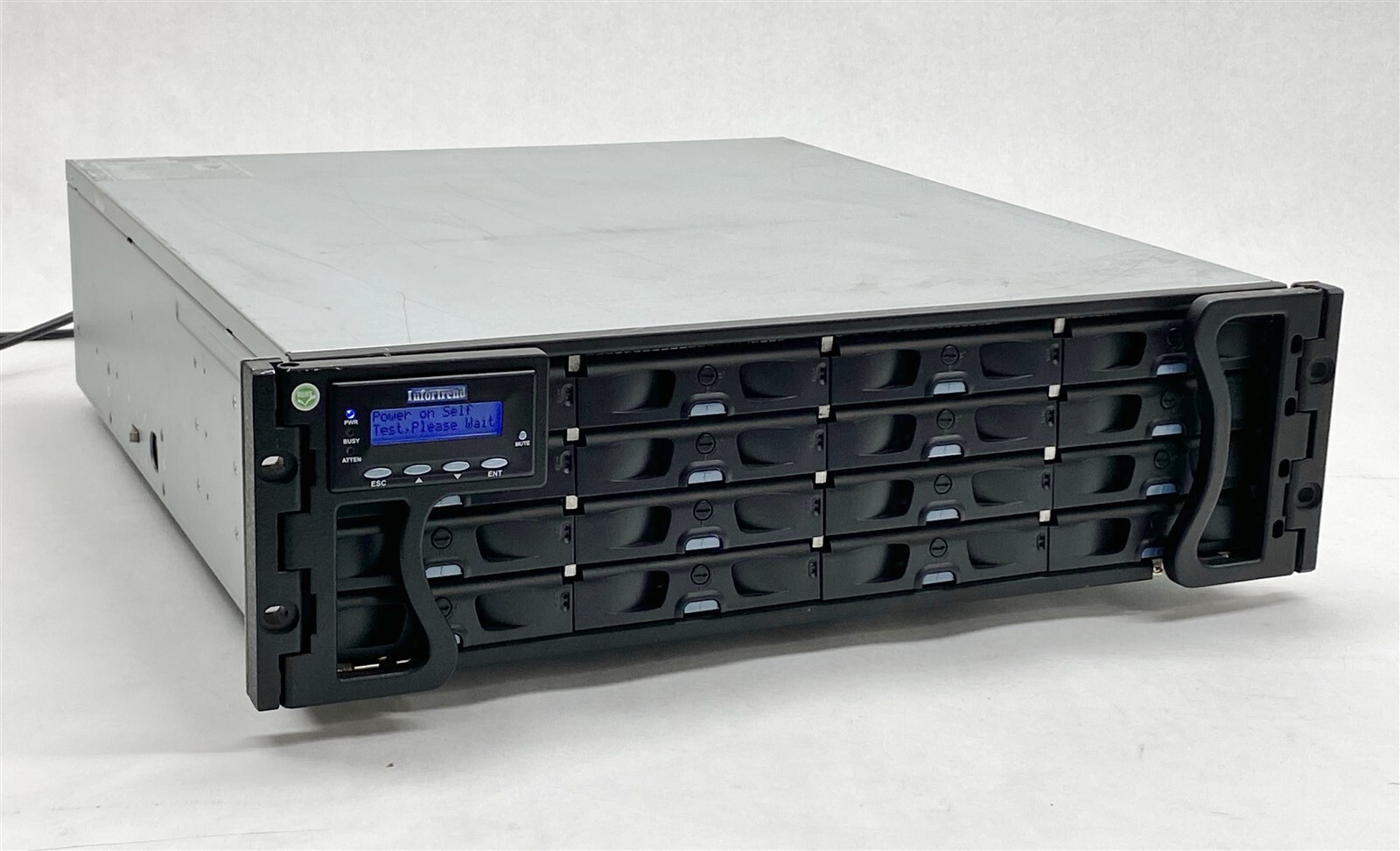 Infortrend ESS16G2B1 16-Bay LFF SAS S16F-G1840 Controller Storage Array 2*PSU