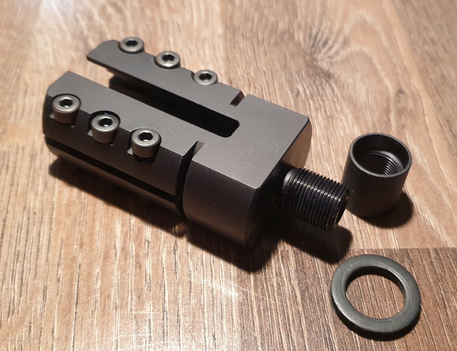 force fitting moderator Adapter Ruger Mk. II/III/IV 2/3/4