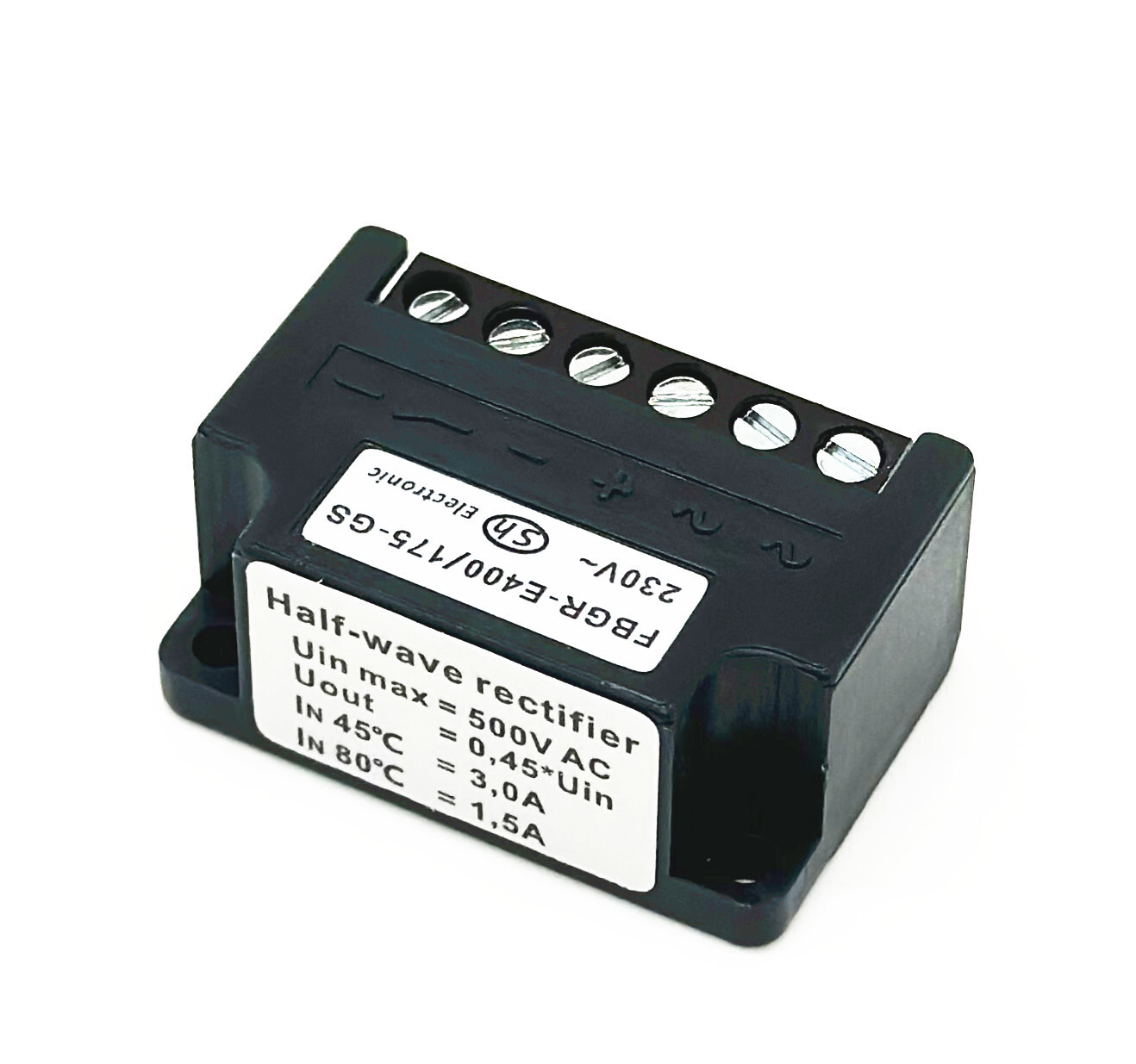FBGR-E400/175-GS rectifier 230V 0.45 brake rectifier device
