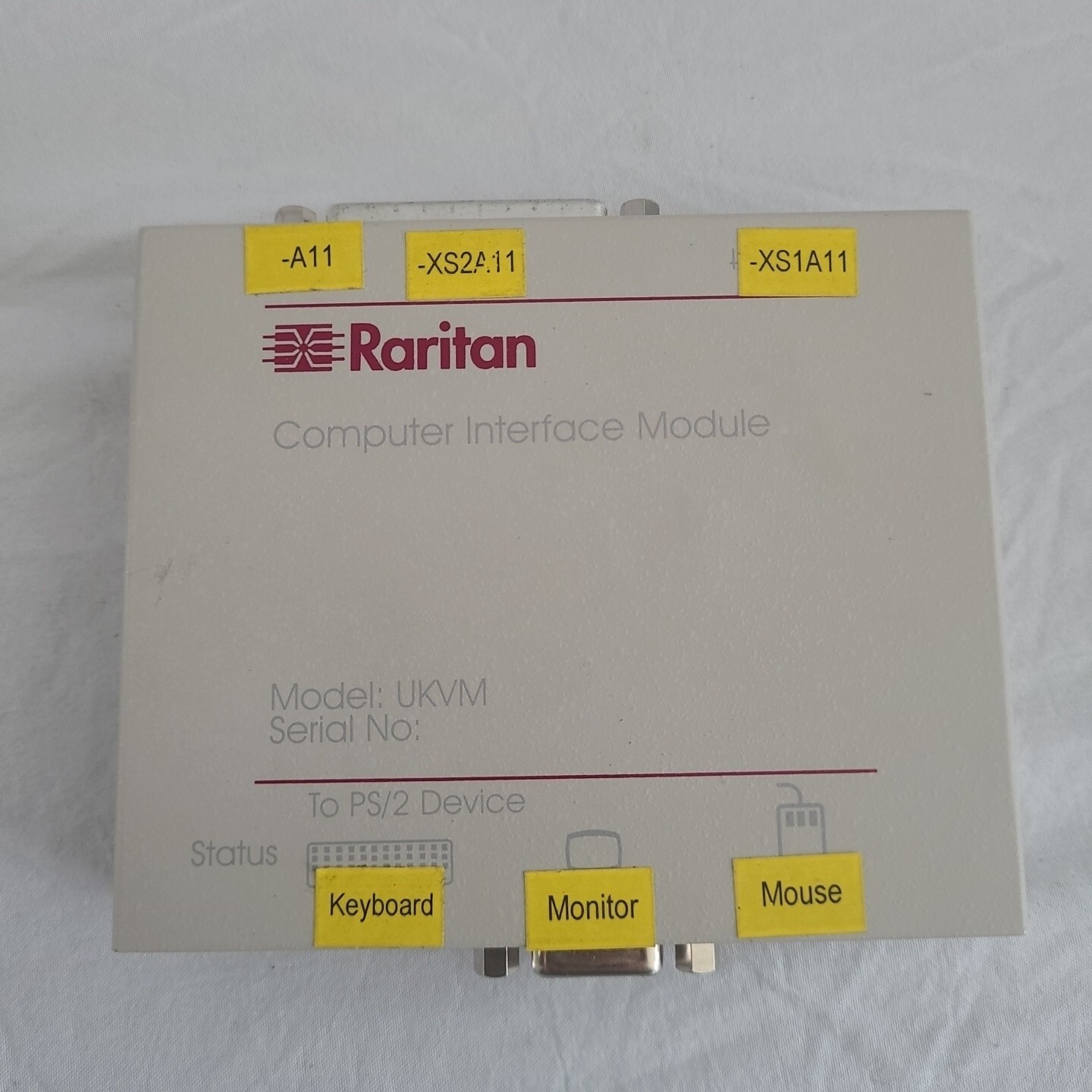 RARITAN COMPUTER INTERFACE MODULE UKVM TO PS/2 DEVICE New.
