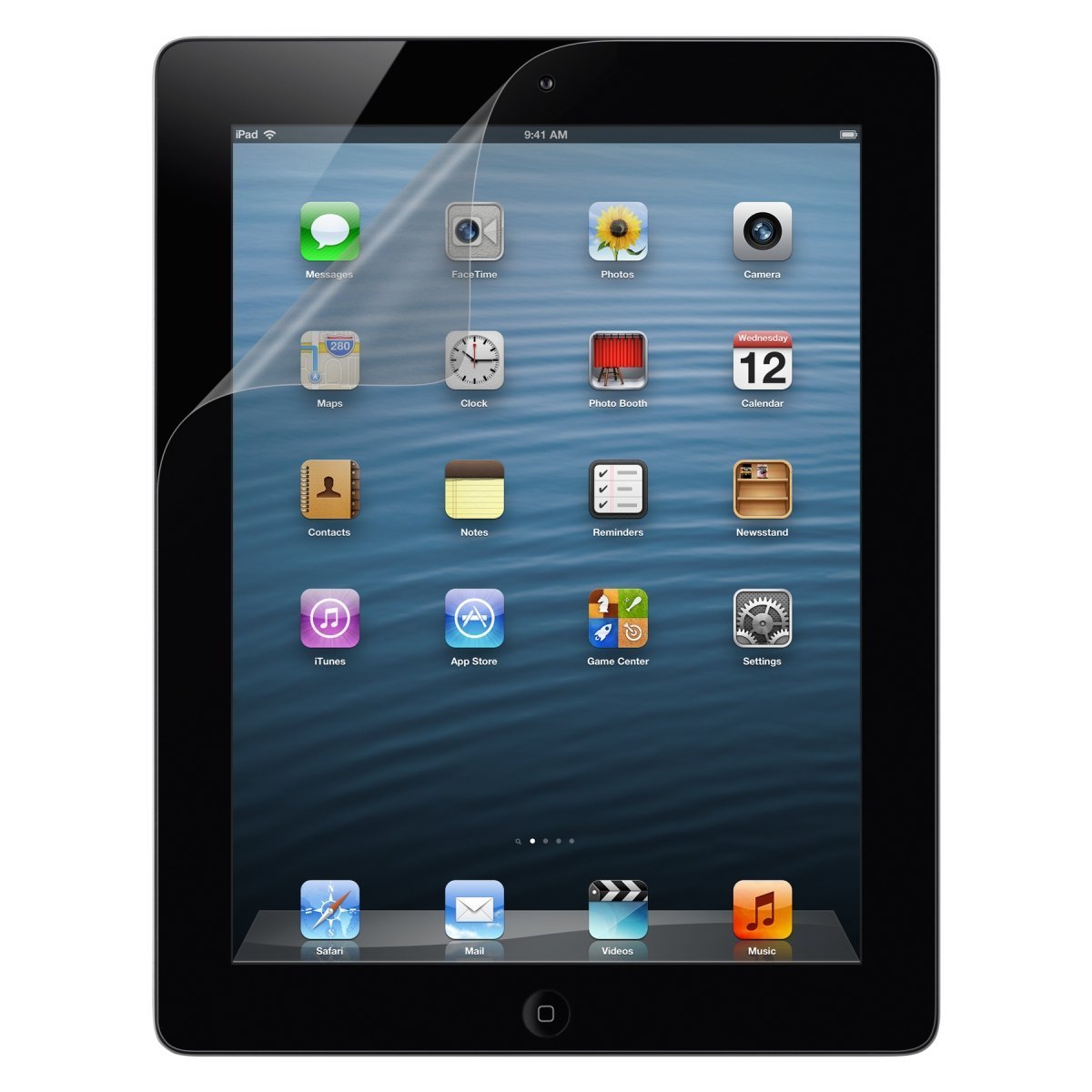 New Belkin Transparent Screen Protector for iPad 4th, iPad 3 and iPad 2 (2-Pack)