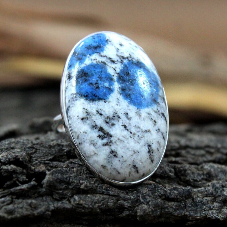 Astounding K2 Jasper Gemstone 925 Sterling Silver Handmade Ring All Size B-17