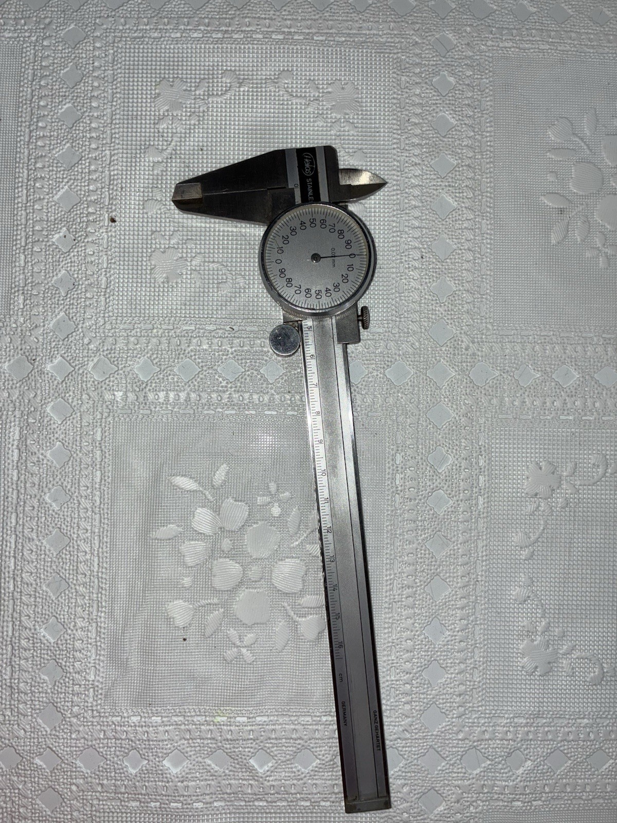 Helios Dial Caliper Silver Face, 5" - VINTAGE