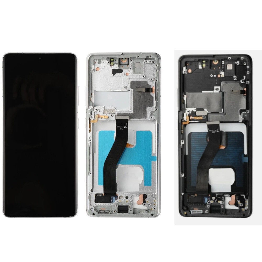OLED LCD Display for Samsung Galaxy S21 Ultra Touch Screen Digitizer & Frame USA
