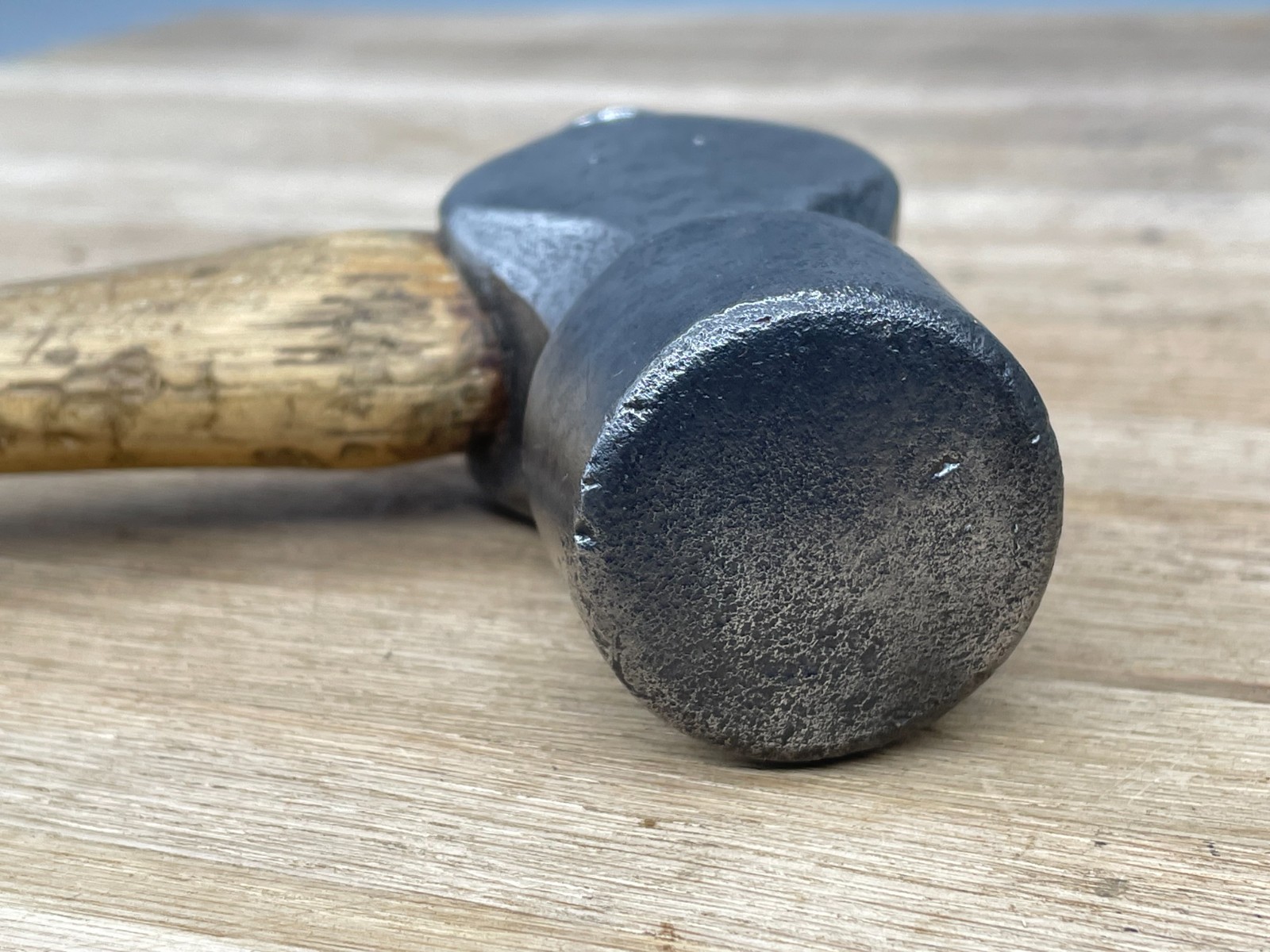 Vintage STANLEY 1-1/2lb Ball Pein Hammer Engineer Blacksmith Tool