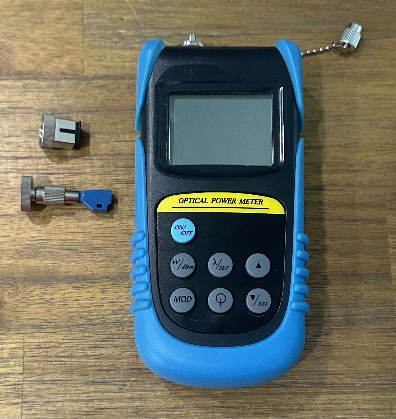 Portable Handheld Optical Power Meter Fiber Stripper w/Case Model #OPM6070B