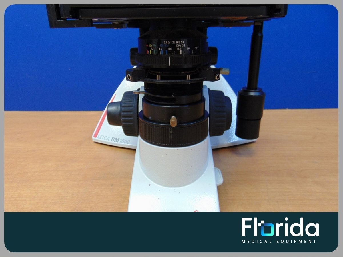 LEICA DM1000 MEDICAL LABORATORY MICROSCOPE