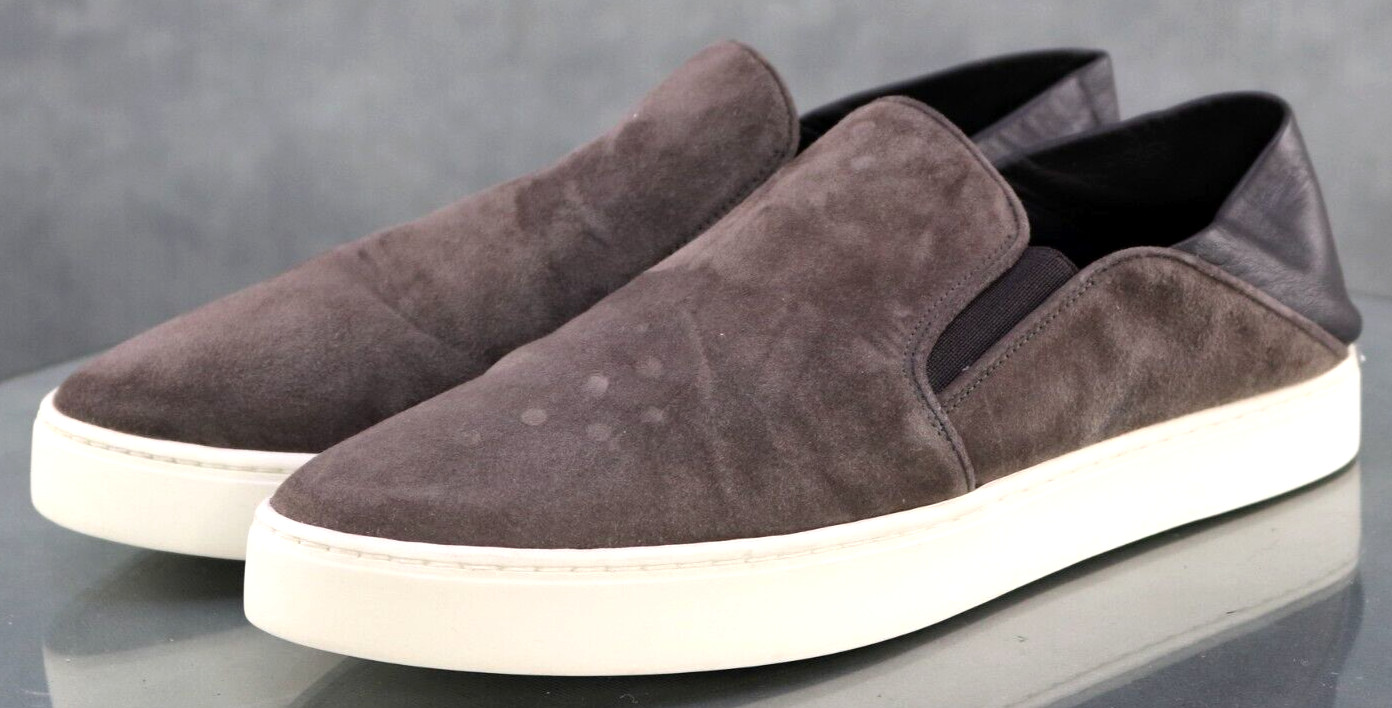Vince $295 Women's Slip On Pointed Toe Loafers Shoes Size EU 39.5 Us 9.5 Suede