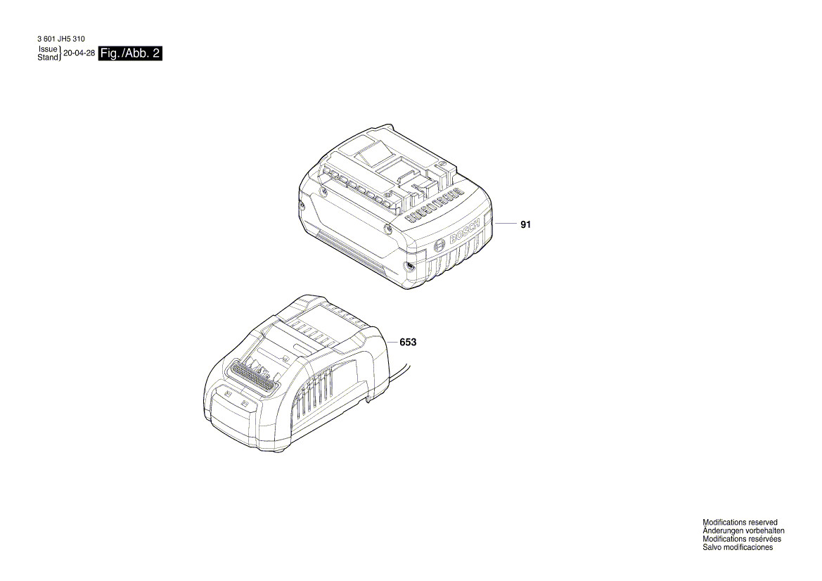New Bosch 16072335FX Electronics Module