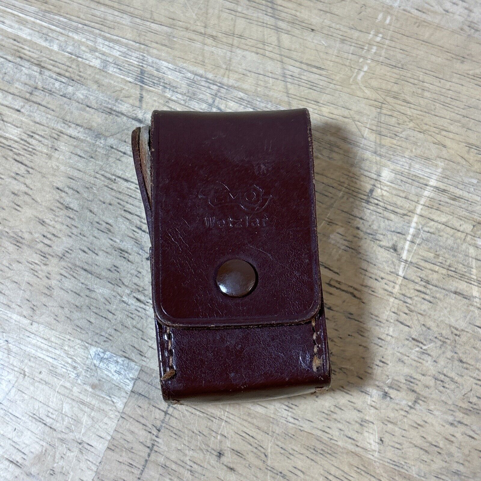 Emo Wetzlar Compact Flash Bulb Attachment w/ Case - Germany - Vintage