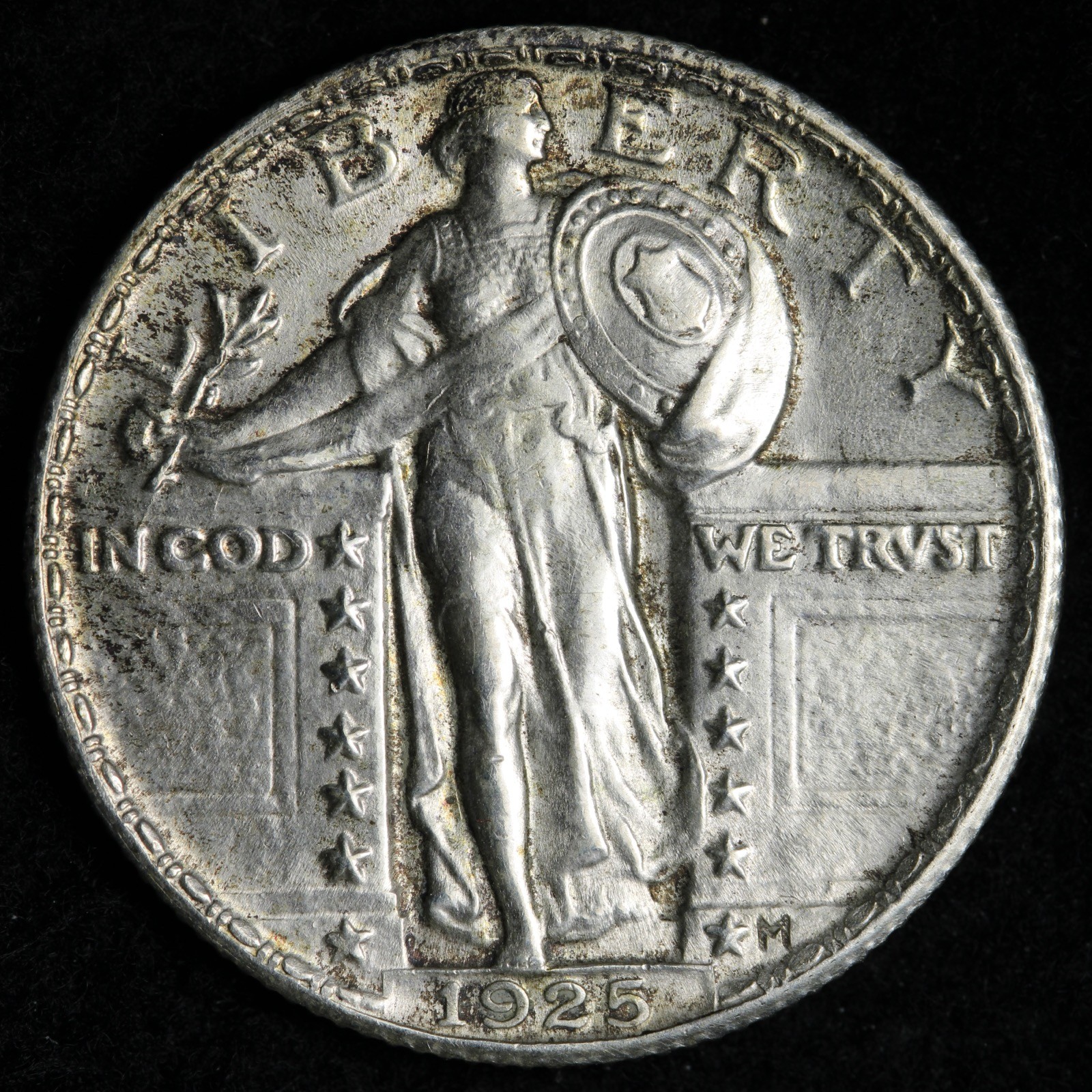 1925 Standing Liberty Silver Quarter UNC *UNCIRCULATED* MS E351 AITMF