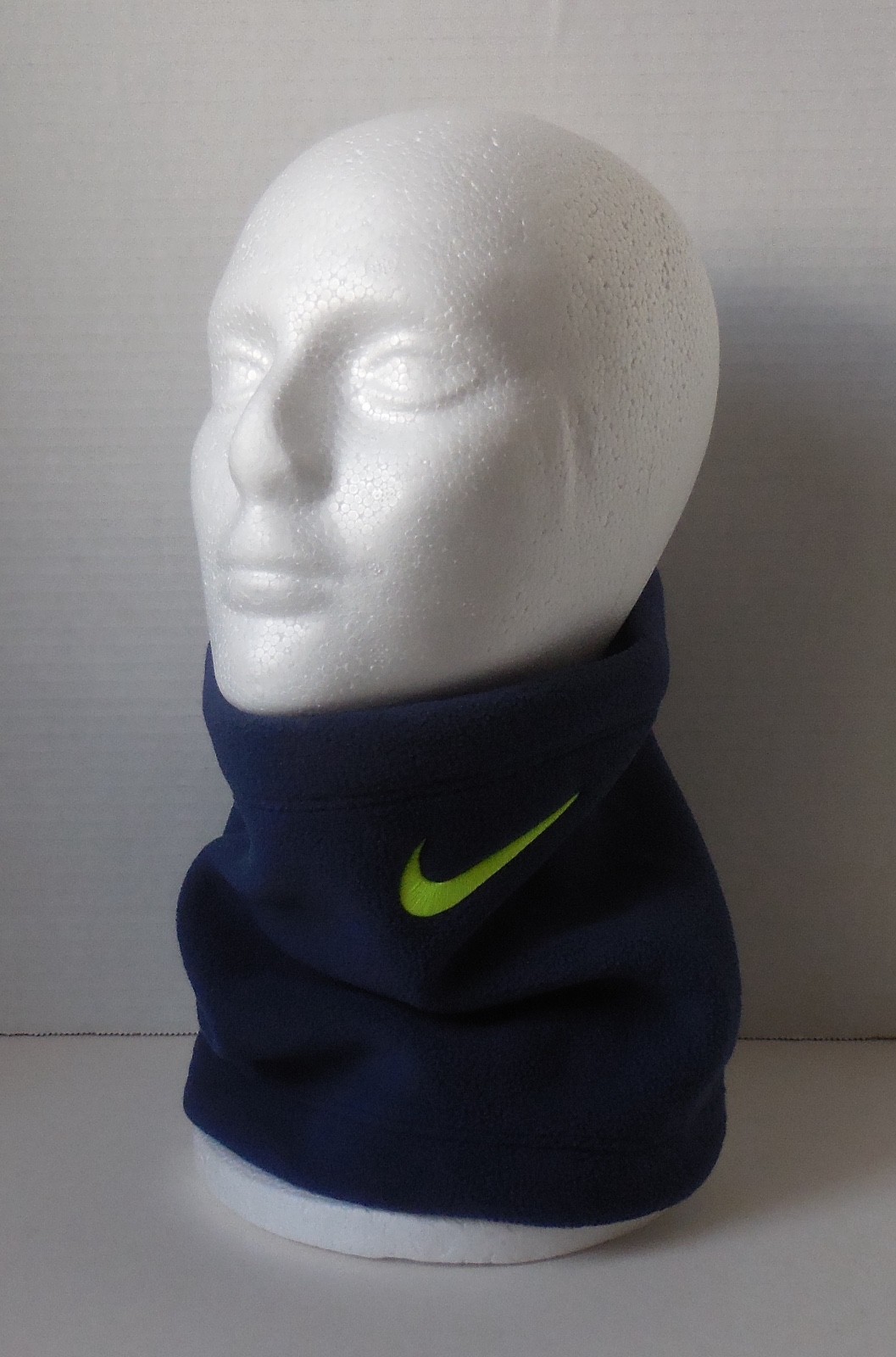 Nike Fleece Neck Warmer YOUTH Midnight Navy/Midnight Navy/Volt