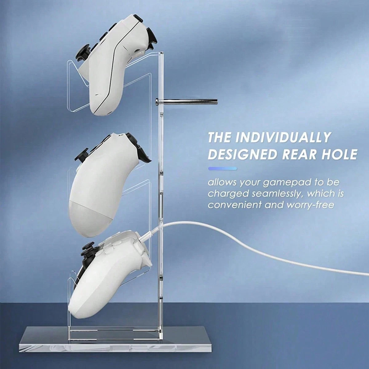 Universal 3 Layer Game Controller And Headphone Holder Stand Display ALL IN ONE