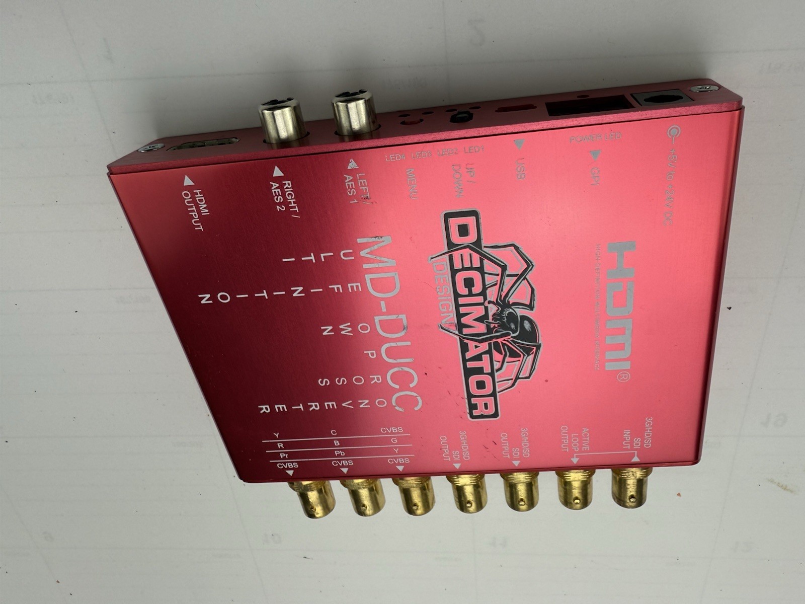 Decimator MD-DUCC Multi-Definiton Down Up Cross Converter #MD-DUCC- Used