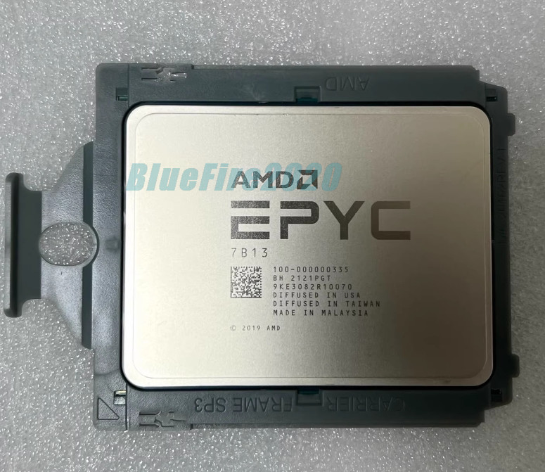 AMD EPYC Milan 7B13 2.2GHz 64 Core 128 Threads 256MB SP3 Server CPU Processor