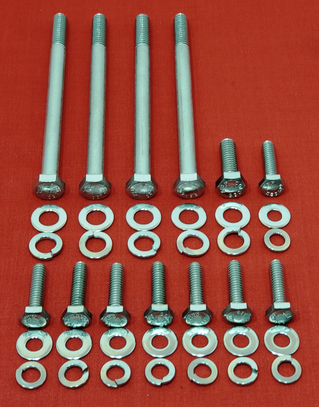 BUICK 455 WATER PUMP STAINLESS STEEL HEX BOLTS KIT SCREW SET RIVIERA