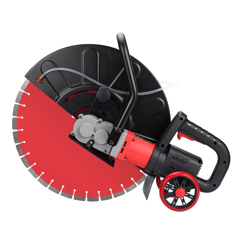 215/267mm Ring Saw Brushless Concrete Wall Cutting Machine W/ 2.4m Guide Rail