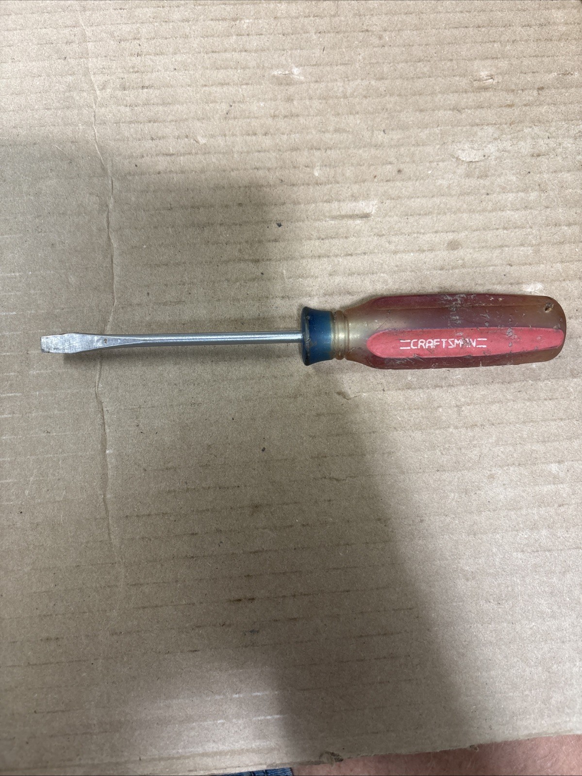 Sears Best Craftsman USA Pear Handle 3/16” Slotted Screwdriver Rare 41591
