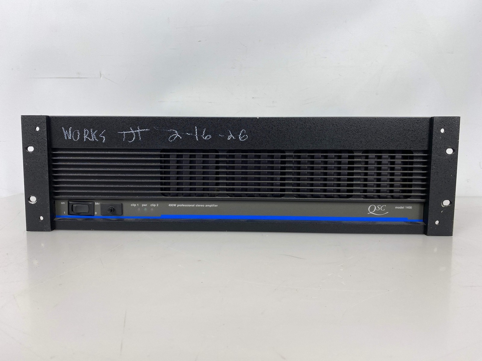 QSC 1400 2 Channel Power Amplifier