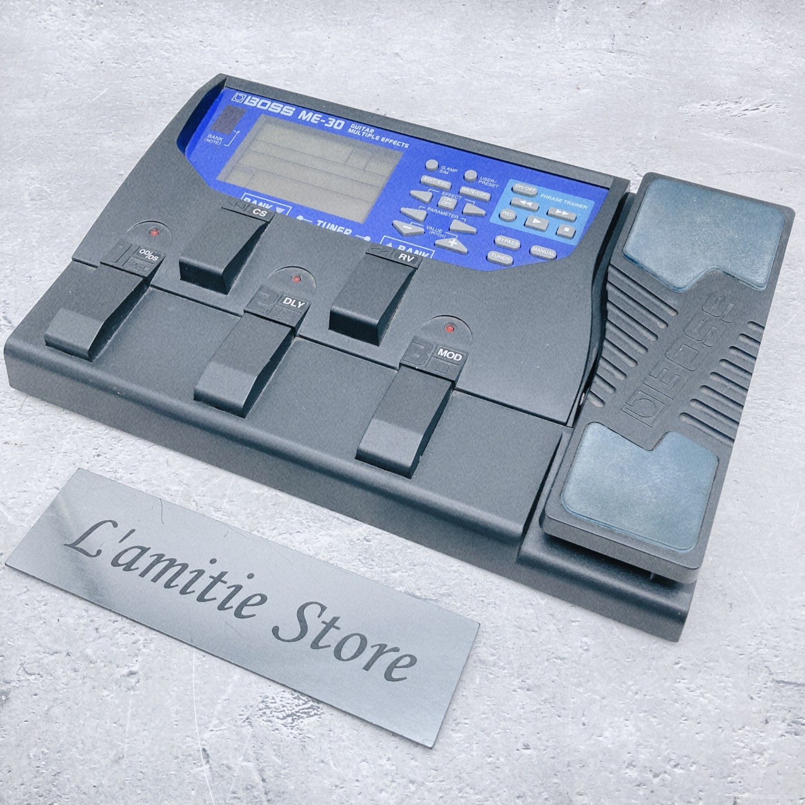 BOSS ME-30 Guitar Multiple Effects Multi Effect Pedal ME30 Operation Confirmed