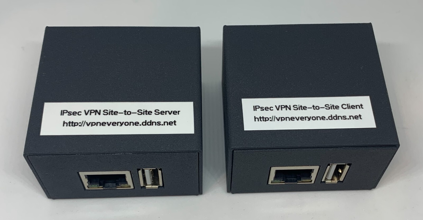 IPsec VPN Server & Client Site-to-Site made easy for dummy IT/no IT, pro version