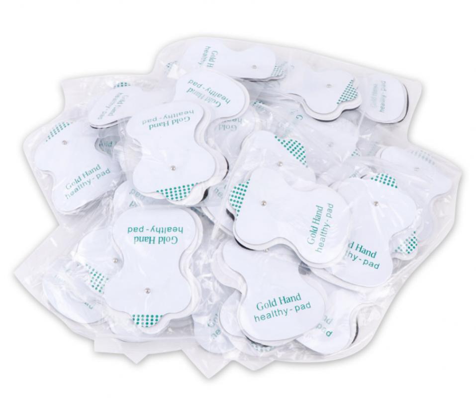 50Pcs Snap On Replacement Electrode Pads Bulk For Tens Unit Therapy Massager