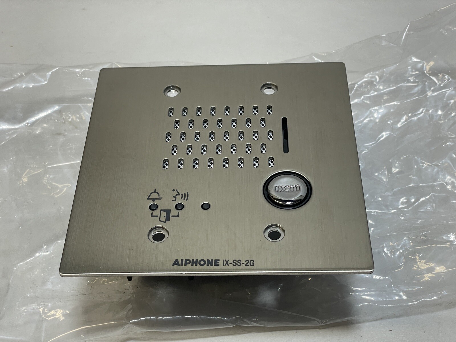 AIPHONE SIP Compatible Flush Mounted IP Intercom Audio Door Station IX-SS-2G