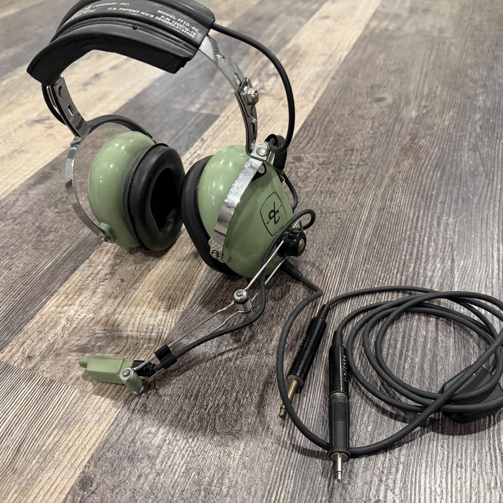 David Clark H10-40 Aviation Headset Dual Plug