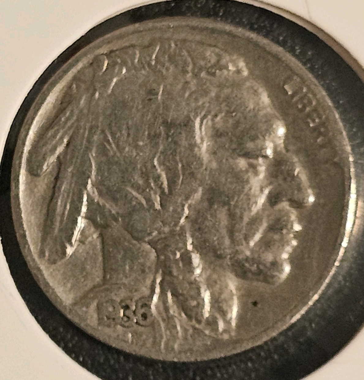 1936 S Buffalo Nickel