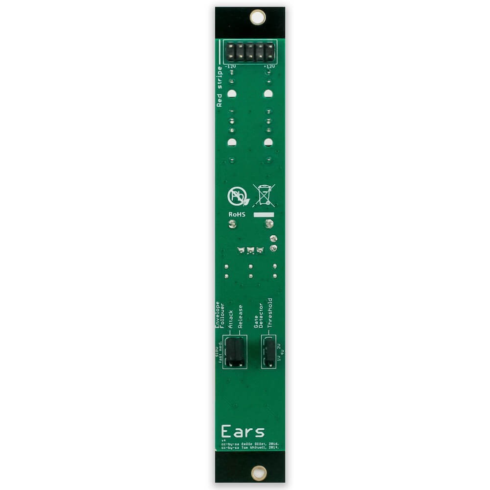 Ears - Eurorack Tactile Preamp Module by Sound Study Modular