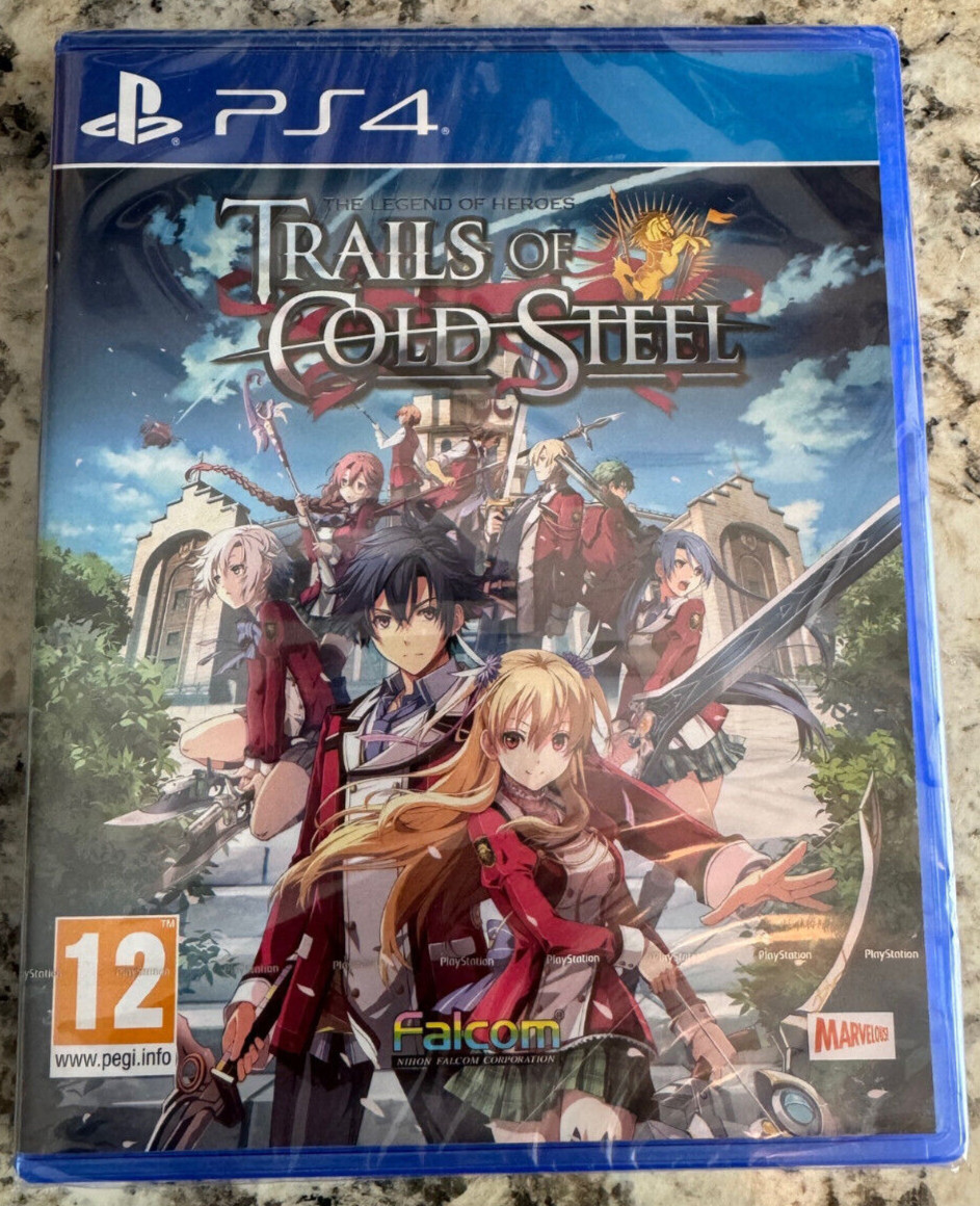 The Legends of Heores Trails of Cold Steel I PS4 Brand New Factory Sealed