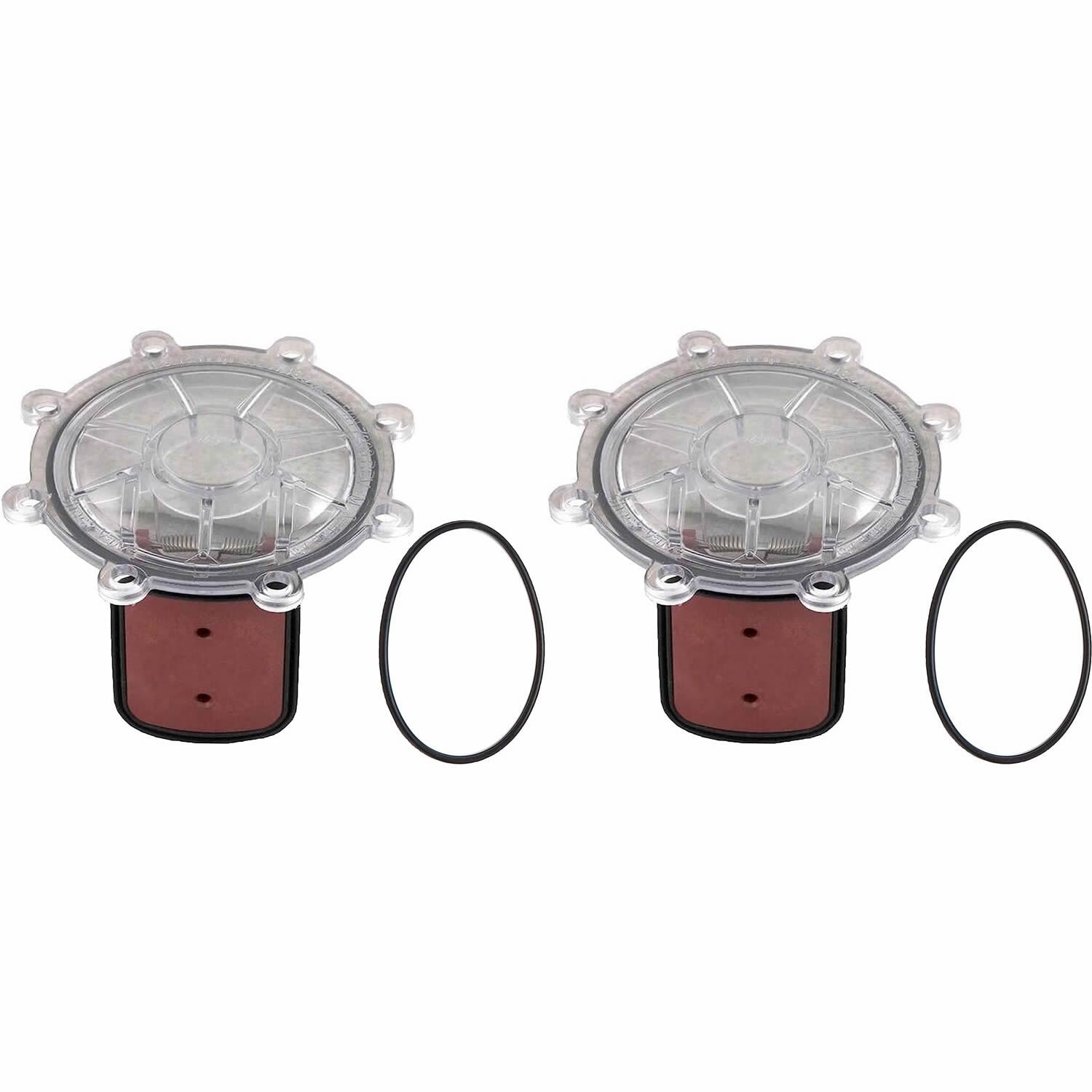2 Sets 7056 Cover with Flapper Assembly Replacement Kit for Spring Check Valve