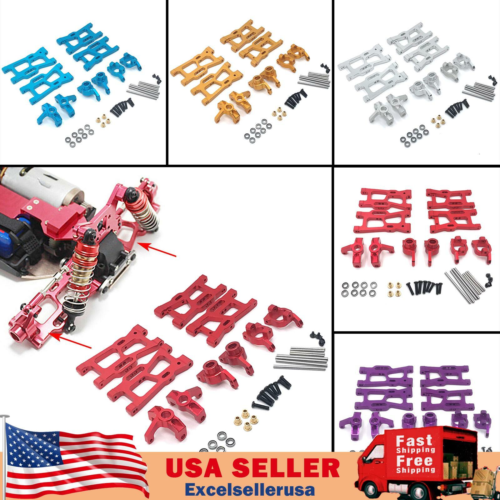 Metal Full Set RC Parts Kit For Wltoys 144001 144002 124016 124017 124018 UE