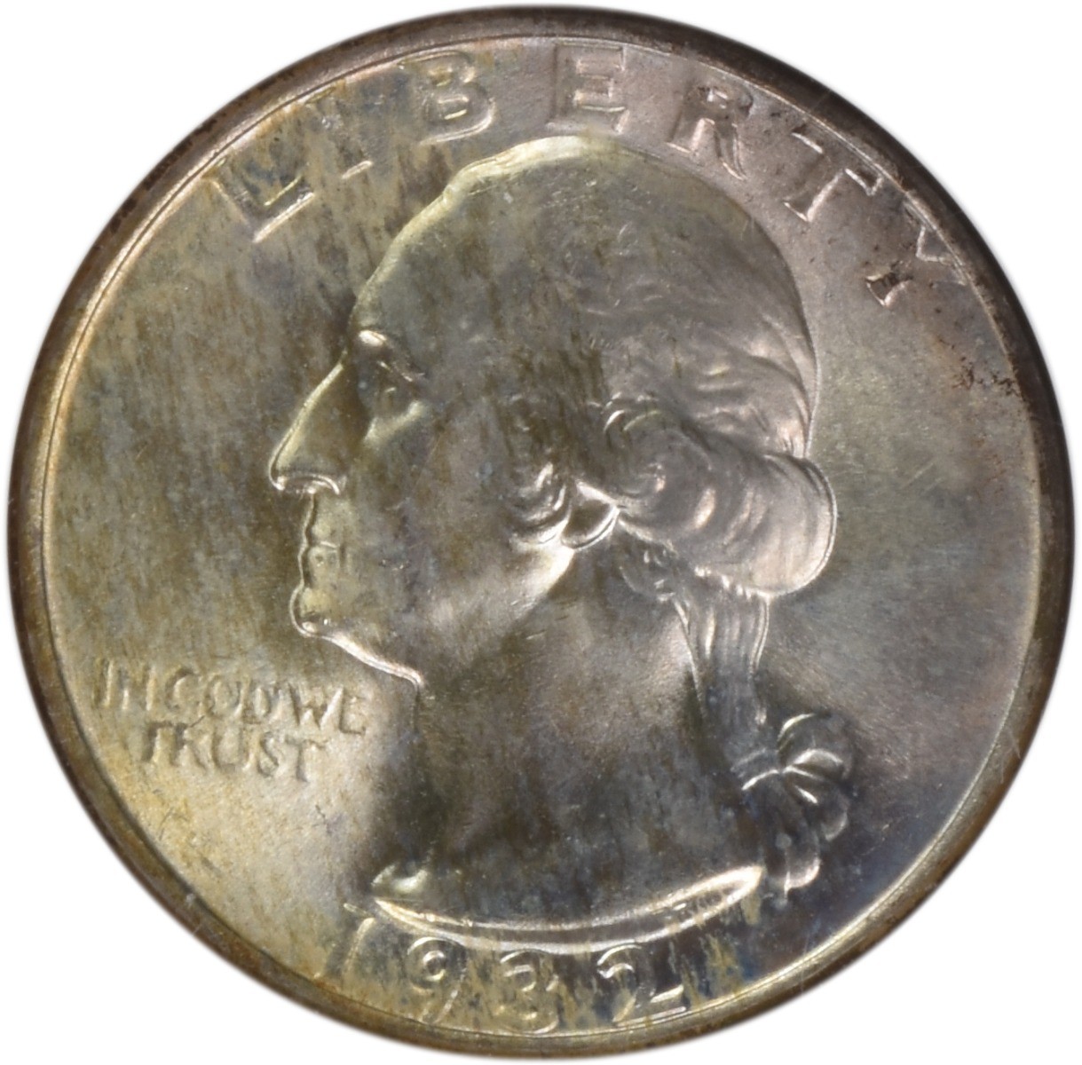 1932 Washington Silver Quarter MS66 NGC (CAC)