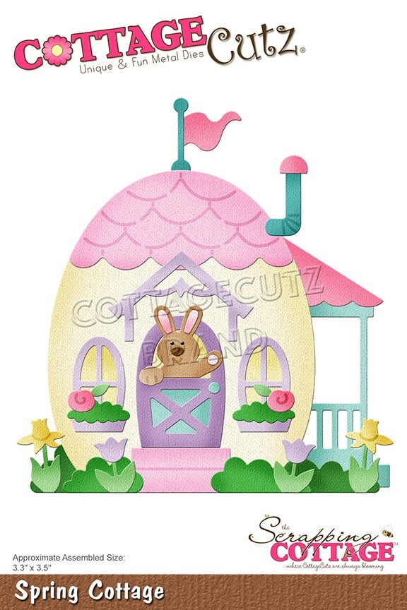 CottageCutz Spring Cottage Die (NEW)