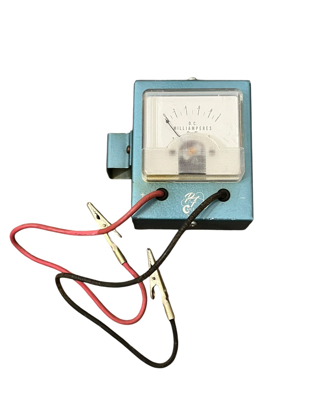 Vintage SHURITE  METER  DC Milliamperes 0-1 mA with Leads~ Untested